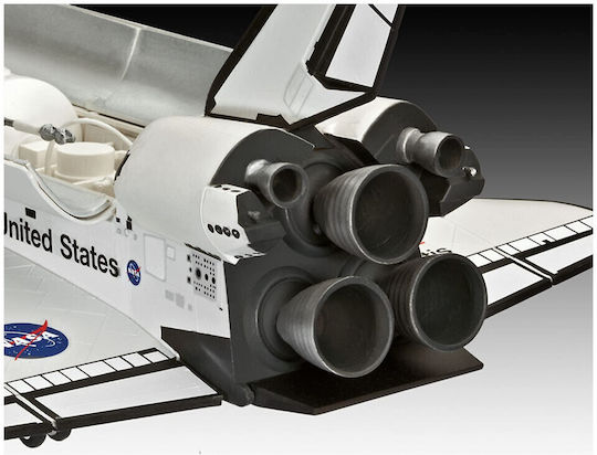 Revell Space Shuttle Atlantis Modeling Figure Spacecraft 64 Pieces in Scale 1:144 25.2x16.7cm.