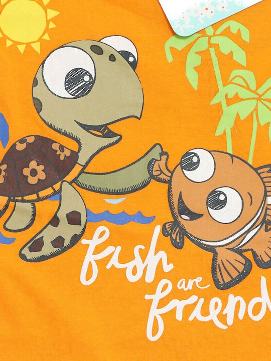 Disney Baby-Strampler Orange