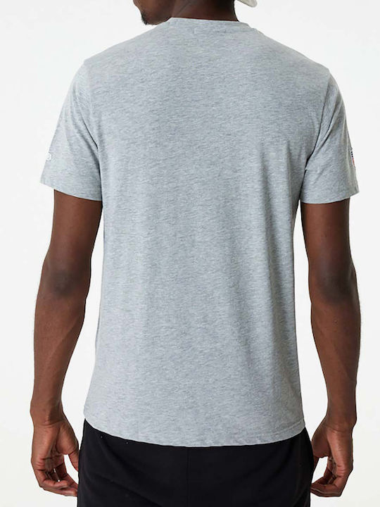 New Era Herren T-Shirt Kurzarm Gray