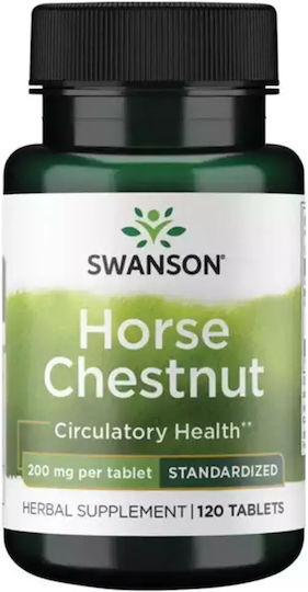 Swanson Timed-Release Horse Chestnut 22% Aescin 120 tabs