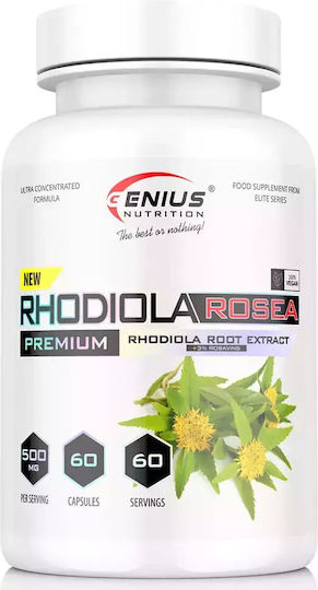 Genius Nutrition Rhodiola Rosea 500мг 60 капси
