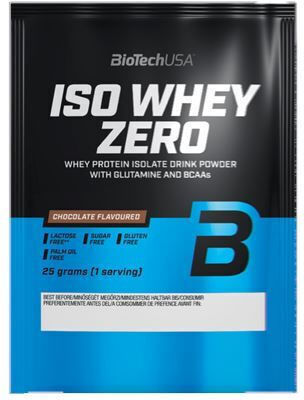 Biotech USA Iso Whey Zero With Glutamine & BCAAs 25gr με Γεύση Pistachio