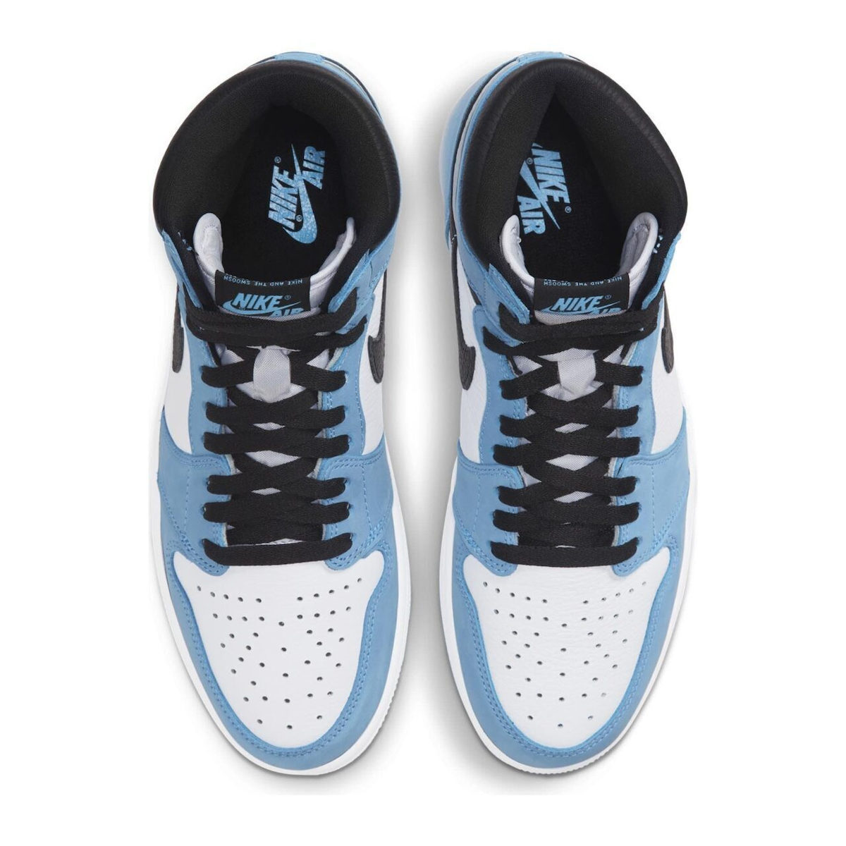 jordan 1 retro highwhite university blue black