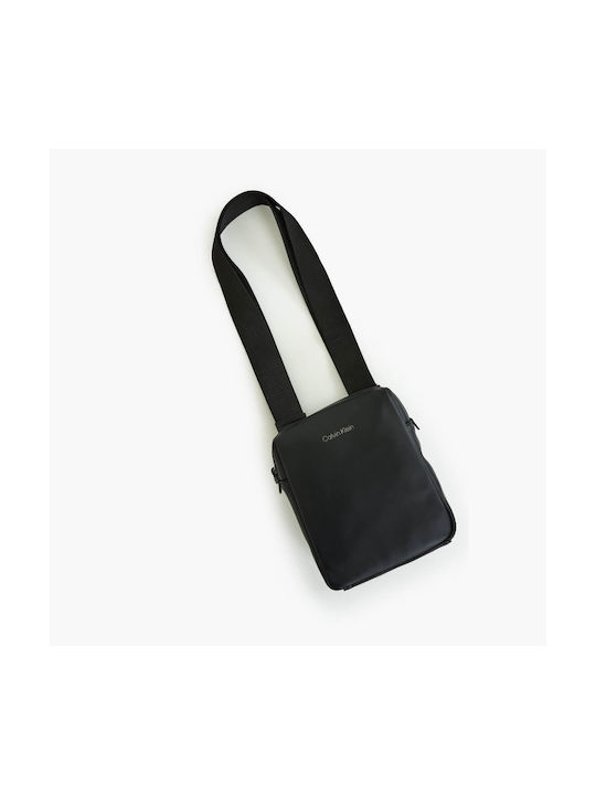 Reporter Geantă pentru bărbați De umăr / tip crossbody Neagră