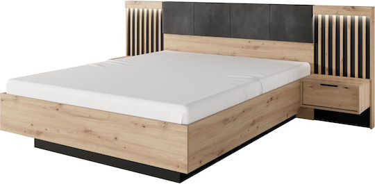 Bedroom Furniture Set Tally 160x200cm 4pcs