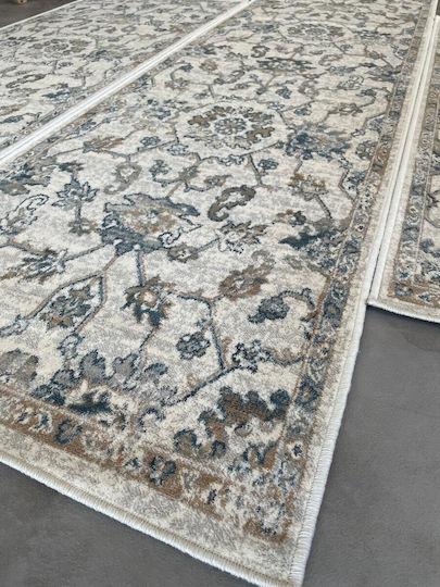 Ragolle 84017-6262 Σετ Μοντέρνα Χαλιά Κρεβατοκάμαρας Visconti Μπεζ 3τμχ