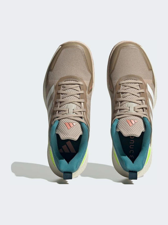adidas Defiant Speed Tennis Tennisschuhe Alle Gerichte Beige
