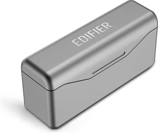 Edifier TWS NB In-ear Bluetooth Handsfree Ακουστικά με Θήκη Φόρτισης Ασημί