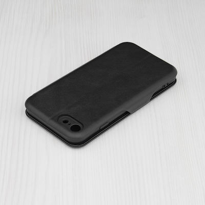 Techsuit Wallet Μαύρο (iPhone SE 2022/2020)