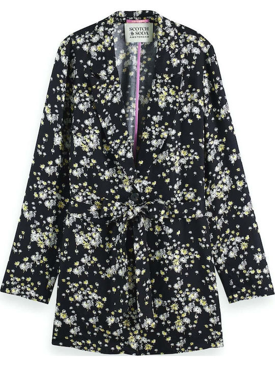 Scotch & Soda Damen Blazer Schwarz