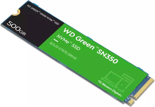 Western Digital Green SN350 SSD 500GB τύπου M.2 με σύνδεση PCI Express 3.0 WDS500G2G0C