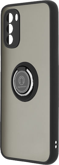 Techsuit Glint Задна корица Пластмаса / Силикон 2мм Черен (Moto G31)