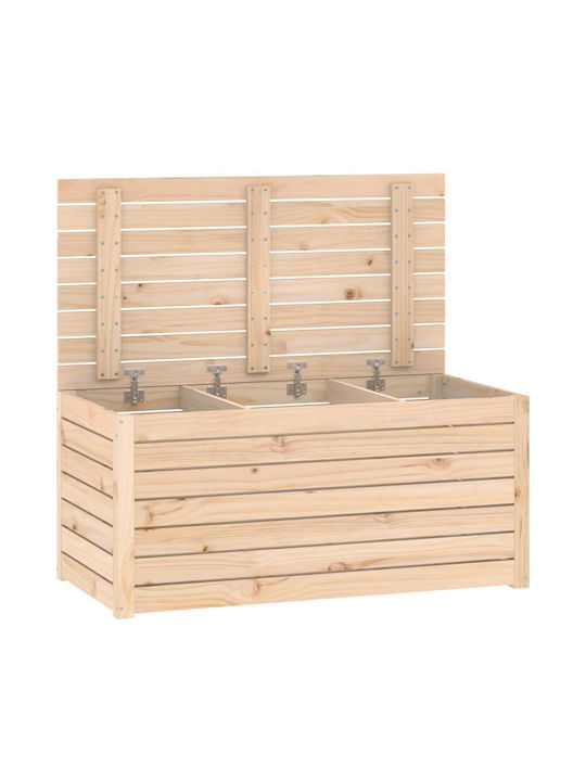 vidaXL Cutie de depozitare pentru exterior Lemn L101xW50.5xH46.5buc