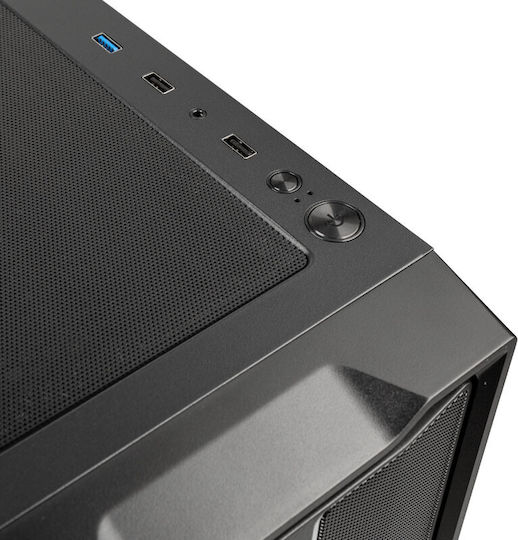 Kolink Inspire K12 ARGB Gaming Midi Tower Κουτί Υπολογιστή με Πλαϊνό Παράθυρο Μαύρο