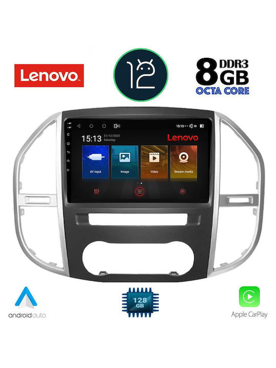 Lenovo Ηχοσύστημα Αυτοκινήτου για Mercedes Benz Vito / Viano (Bluetooth/USB/WiFi/GPS) με Οθόνη Αφής 10.1"