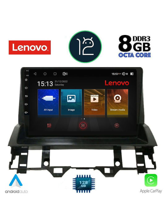 Lenovo Car-Audiosystem für Mazda 6 2002-2008 (Bluetooth/USB/WiFi/GPS/Apple-Carplay) mit Touchscreen 10.1"