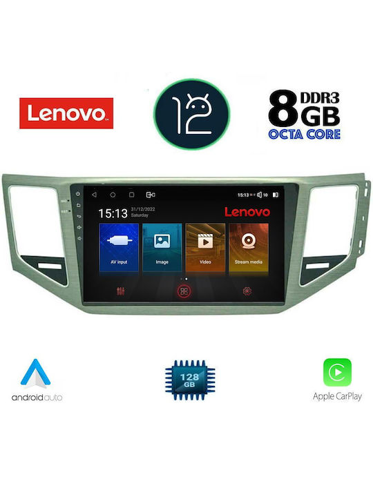 Lenovo Ηχοσύστημα Αυτοκινήτου για VW Golf (Bluetooth/USB/WiFi/GPS) με Οθόνη Αφής 10.1"