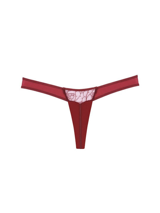 Luna Idyllic Women's String Burgundy