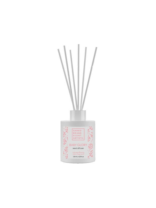 Sanko Scent Αρωματικό Χώρου με Sticks Baby Glory 87594 125ml