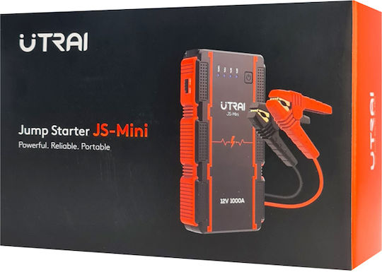 Utrai Portable Car Battery Jump Starter 13000mAh with Φακό / Power Bank / USB 12V