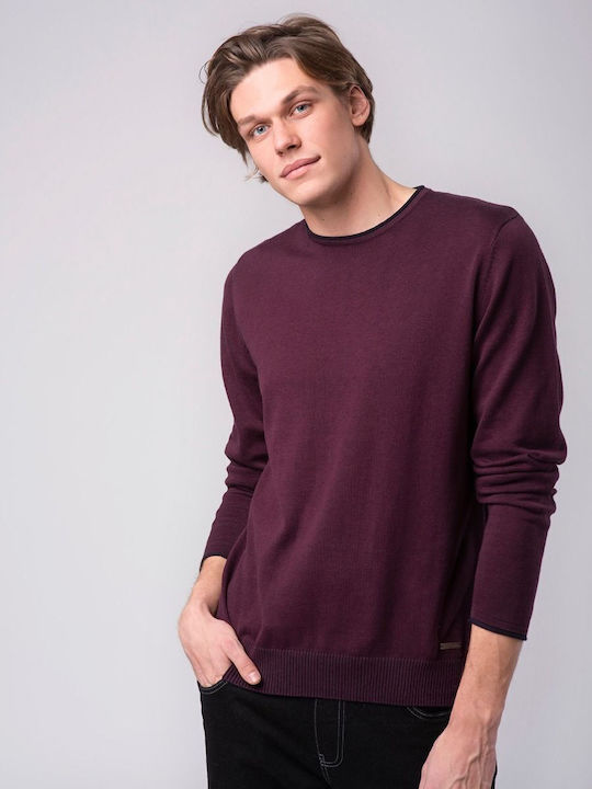 Volcano S-RAINIS Knit Jumper - Dark Red