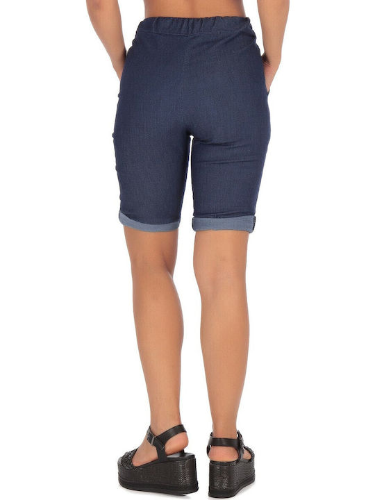 Γυναικεία Βερμούδα Navy Μπλε