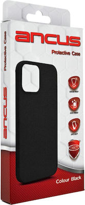 Ancus Silicone Back Cover Black (Redmi Note 12 Pro 5G)