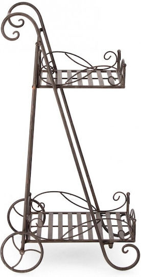 Bizzotto Melanie Plant Stand Metal Bronze 41cmx34cmx78cmcm.