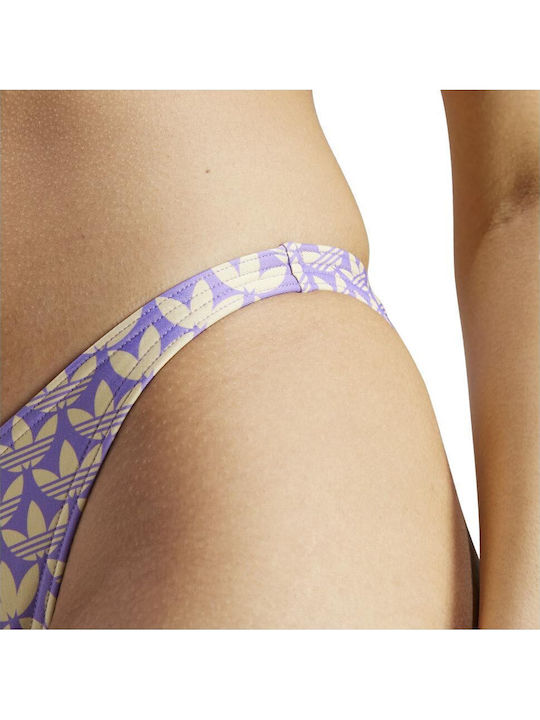 Monogram Bikini Slip Culoare Violet
