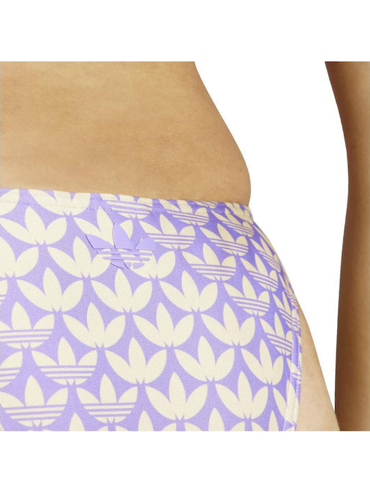 Monogram Bikini Slip Culoare Violet