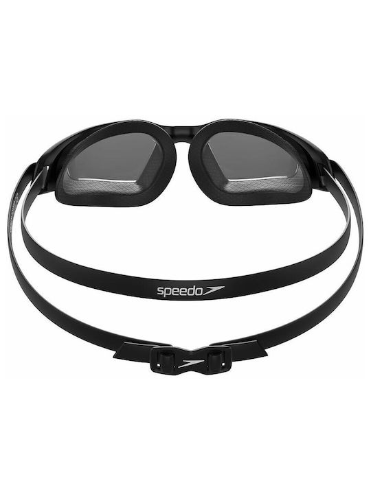 Speedo Hydropulse Γυαλιά Κολύμβησης Ενηλίκων με Αντιθαμβωτικούς Φακούς Μαύρα