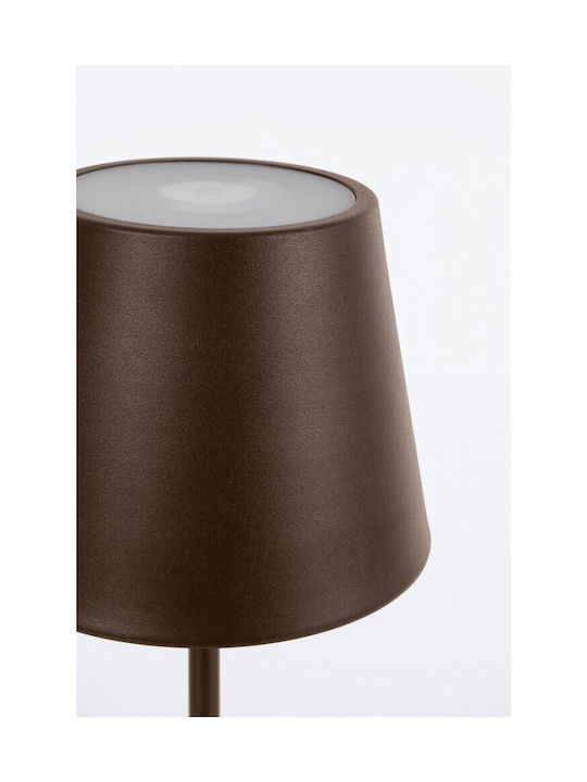 Bizzotto Etna Table Decorative Lamp LED Brown