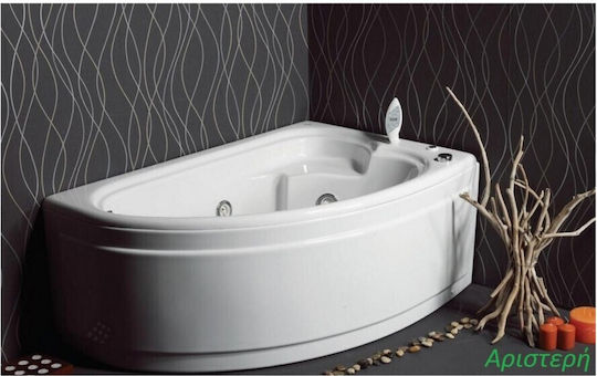Sanitec Claudia Μπανιέρα Ακρυλική 165x95x60cm