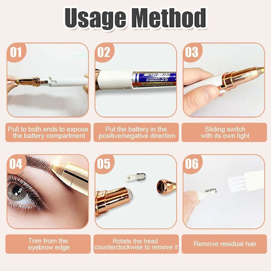 Factory Flawless Brows Тример Машина Pink 41170141