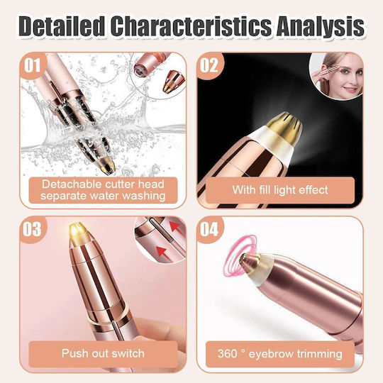 Factory Flawless Brows Тример Машина Pink 41170141
