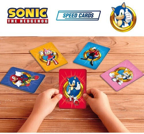 Επιτραπέζιο Παιχνίδι Sonic The Hedgehog Speed Cards για 2-4 Παίκτες 6+ Ετών (EN) Lisciani Giochi