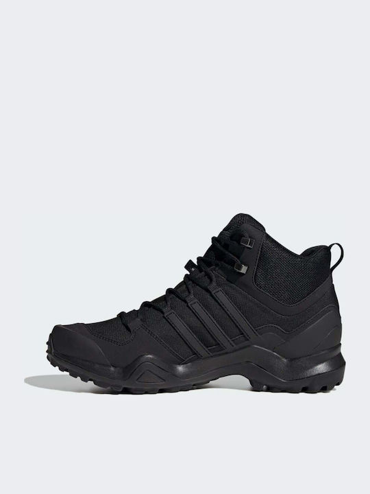 adidas Terrex Swift R2 Mid Мъжки Планински Боти Водоустойчиви с Мембрана Gore-Tex Черни
