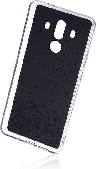 Naxius Glitter Back Cover Σιλικόνης Μαύρο (Huawei Mate 10 Pro)