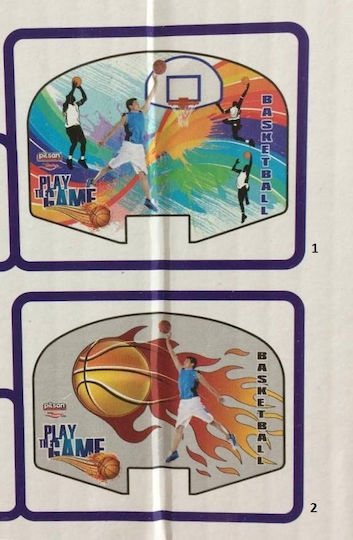 Pilsan Kinder-Basketballkörbe Im Freien mit Ständer und Ball Pilsan