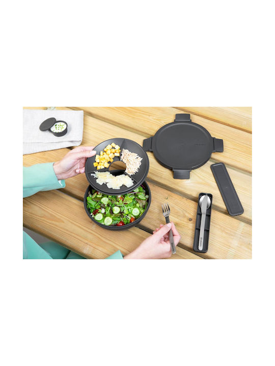 Brabantia Cutie pentru Mâncare Plastic Gri 1300ml 1buc
