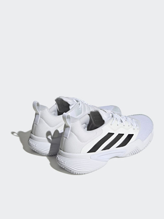 adidas Barricade Παπούτσια Τένις Λευκά