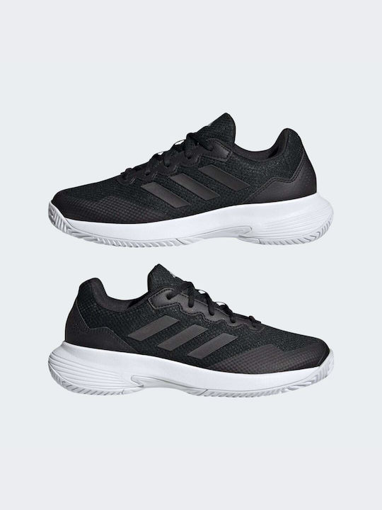 Adidas Gamecourt 2.0 Παπούτσια Τένις Μαύρα