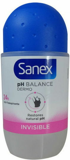Sanex Balance Dermo Invisible Дезодорант 24h в Рол-он 50мл