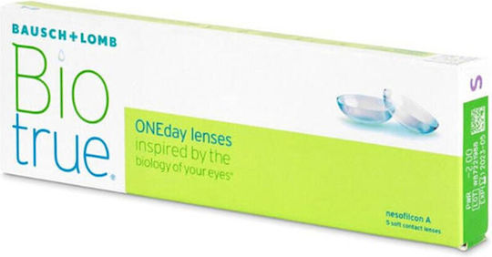 Bausch & Lomb Biotrue OneDay 5 Daily Contact Lenses Hydrogel with UV Protection