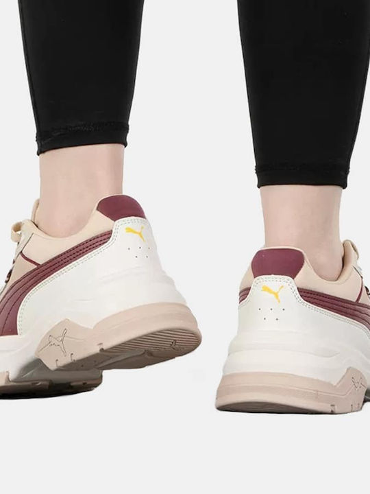 Cassia Via Chunky Sneakers Beige