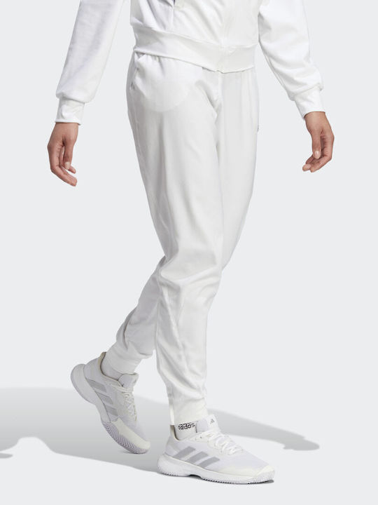 Tennis Pro Jogginghose Jogger Weiß