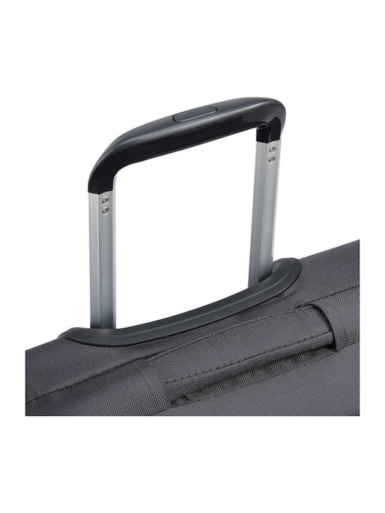 Delsey Rami Kabinenreisekoffer Weichschalen Gray mit 4 Räder Höhe 55cm 346880101