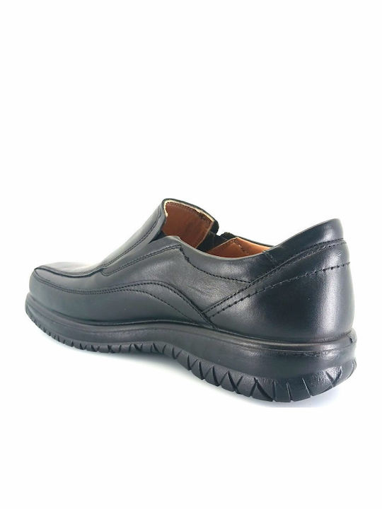 Men's Leather Casual Shoes Black