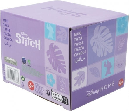 Stor Becher Keramik Blau 400ml