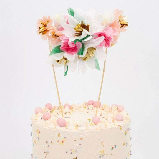 Meri Meri Flower Bouquet Διακοσμητικό Γλυκών για Party